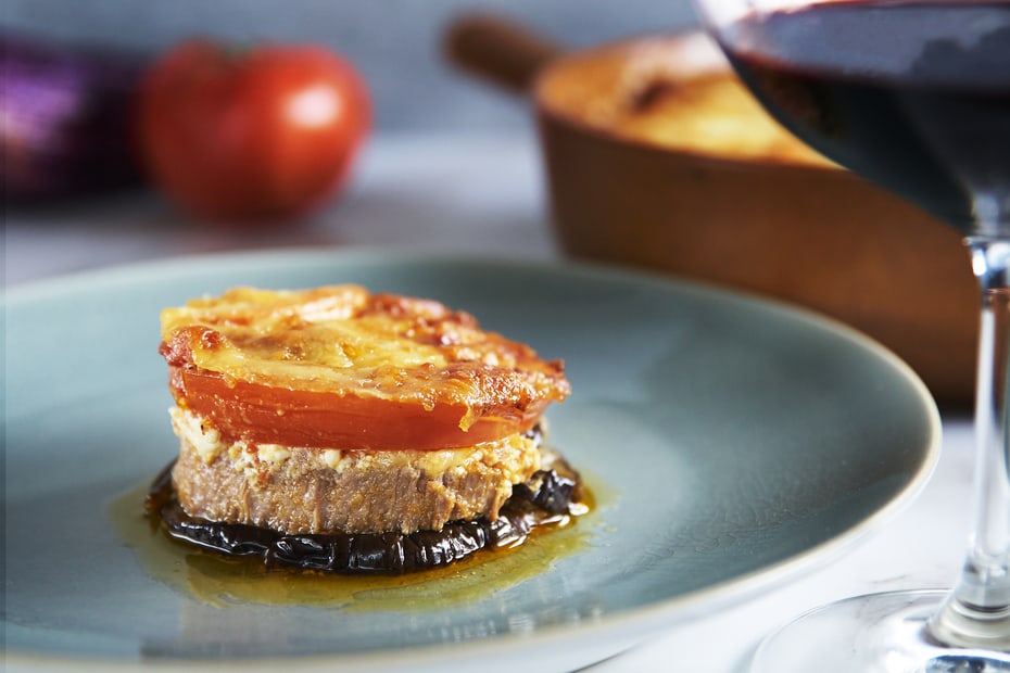 Kalogeros Beef Baked with Eggplants & Cheese Mediterranean Diet