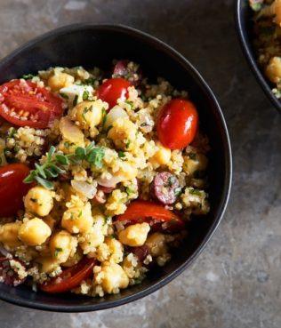 Revithosalata - Quinoa-Chickpea Salad