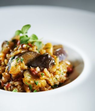 Melitzanopilafo - Eggplant Pilaf