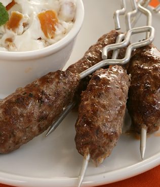 Ground Lamb Kebabs