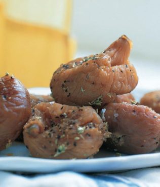 Poached Kalamata Figs