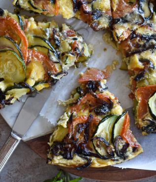 Greek Briam Baked with Eggs