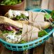 Chicken Salad Baguettes with Greek Yogurt