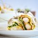 Grecamole Ouzo Seared Shrimp Wrap