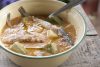 Ikarian Fisherman's Soup with Trahana