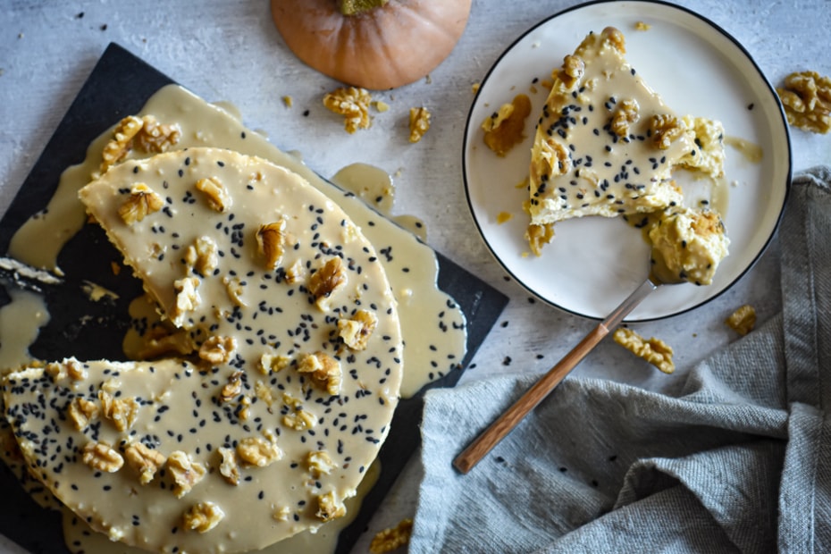 Greek yogurt cheesecake