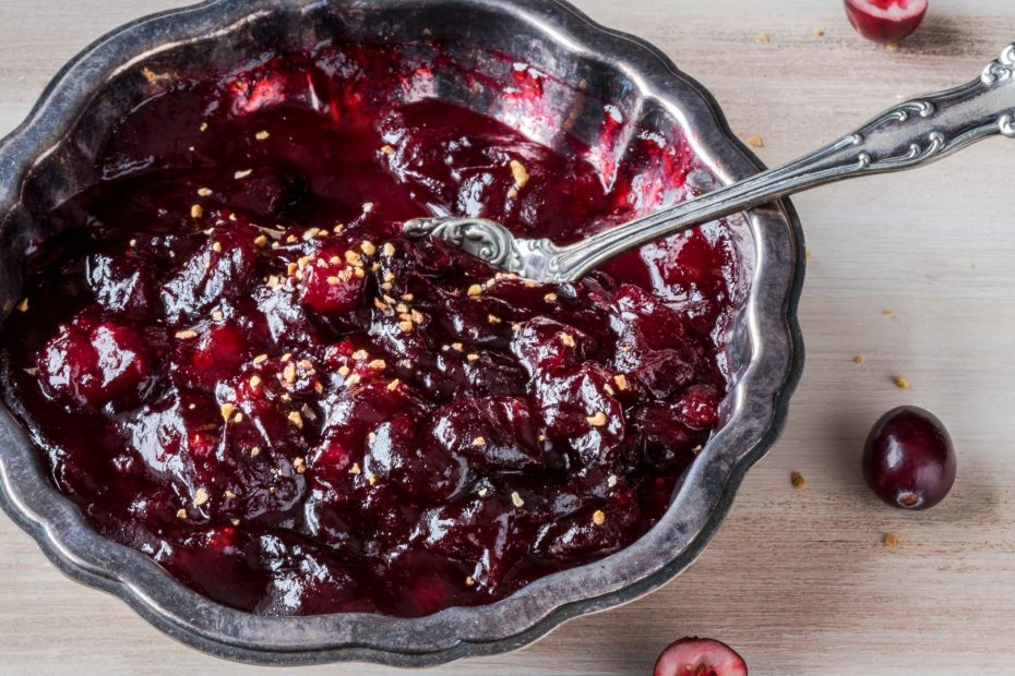 Cranberry Sauce with Greek Flavors