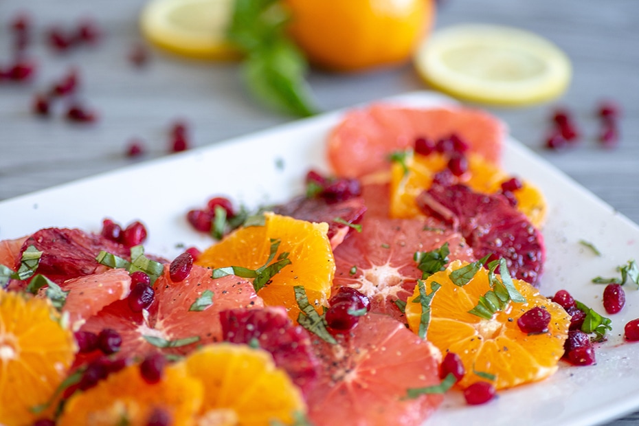 Citrus  Pomegranate Salad