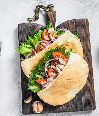 Homemade Chicken Gyro