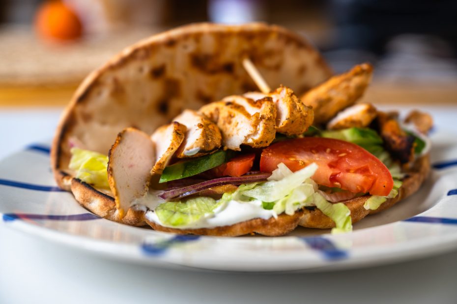 HOMEMADE CHICKEN GYRO