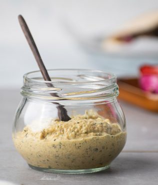 Zucchini - Greek Yogurt Spread