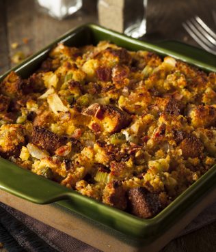 Greek-Olive Bread Stuffing