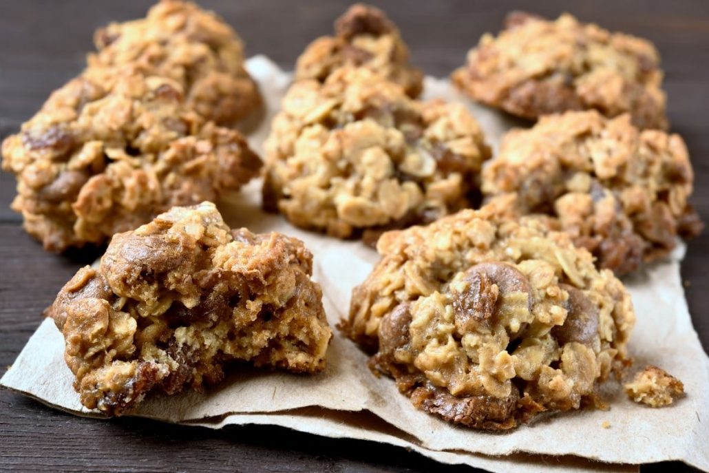 Olive Oil Oatmeal Cookies with Greek Honey