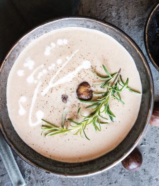 Modern Greek Christmas Chestnut Soup