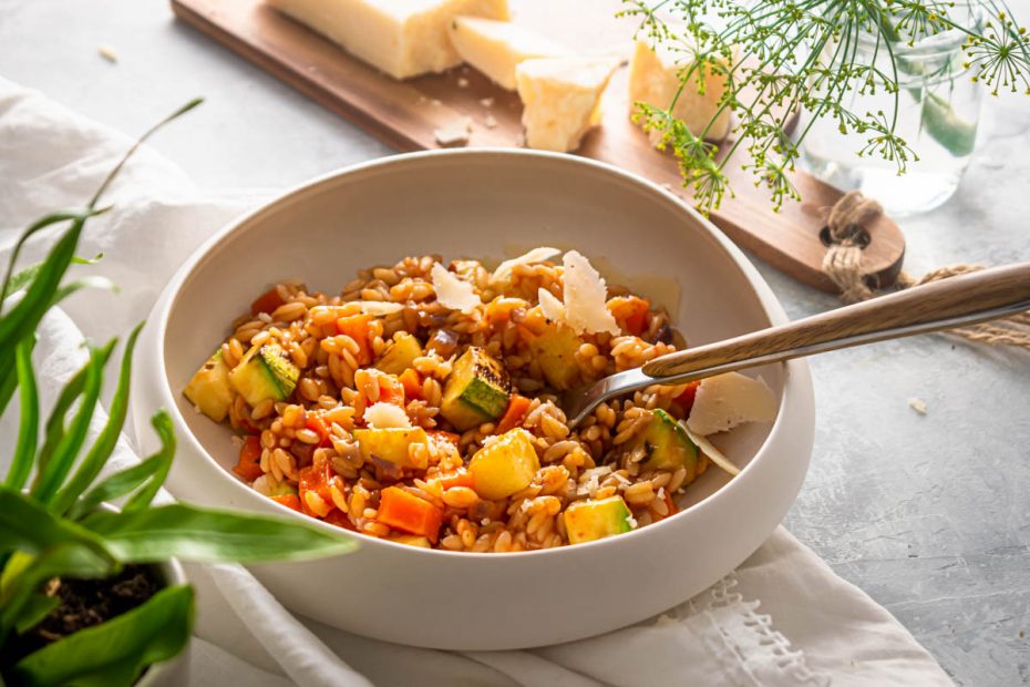 Orzo casserole