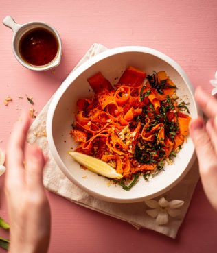 Spiced Raw Carrot Salad