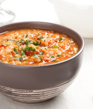 HERBY BULGUR VEGETABLE SOUP