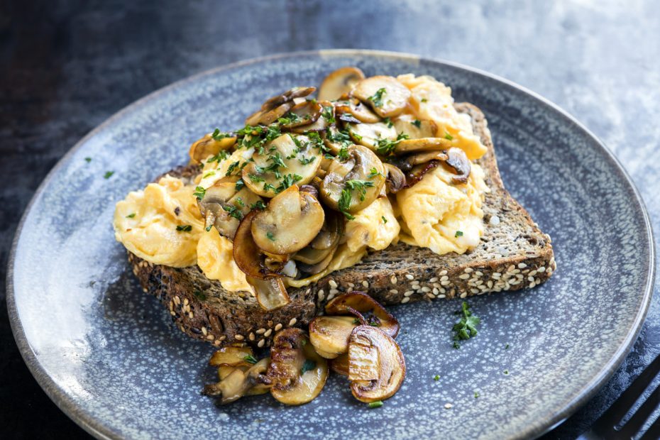 Kayianas Omelet With Mushrooms