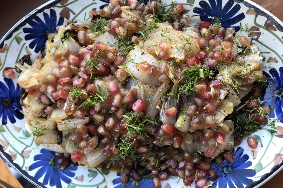 Roasted Savoy Cabbage