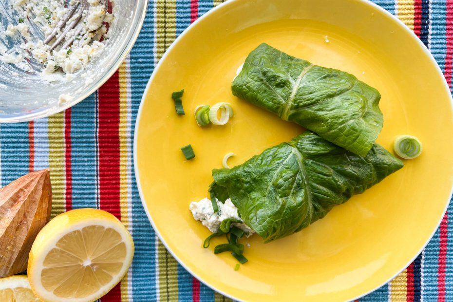 greek salad lettuce wraps