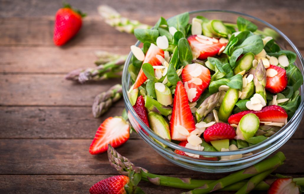 Asparagus Strawberry Salad