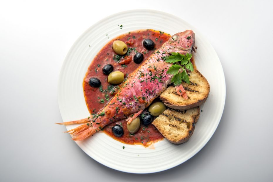 Red Mullet With Tomatoes