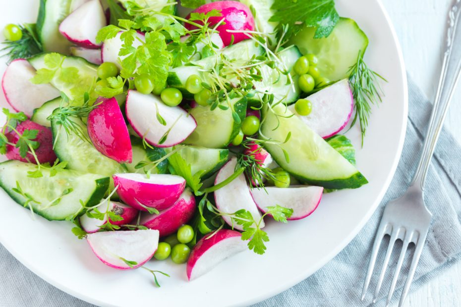 Cucumber Radish Salad