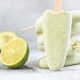 Sugar-free Dairy Free Avocado Lime Ice Pops