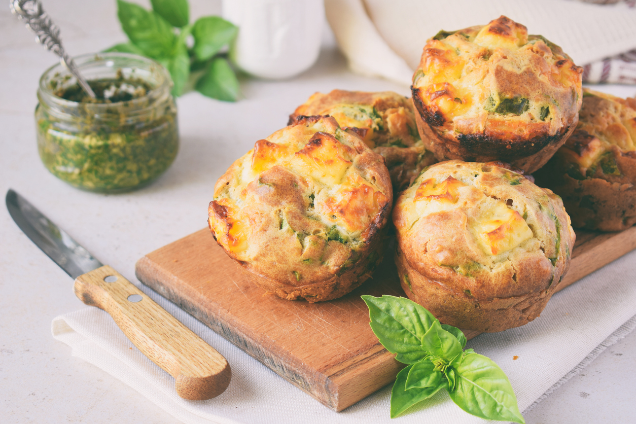 Spinach Feta Sweet Potato Muffins Diane Kochilas