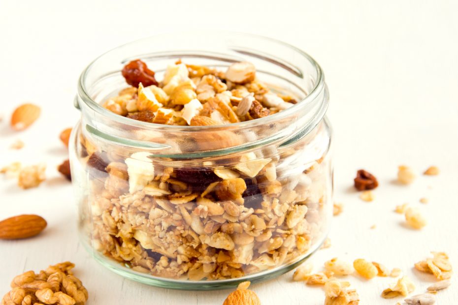 Homemade granola