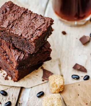 Black Bean Coffee Brownies