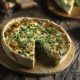 Green Pea Quiche