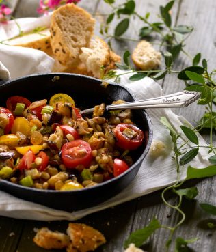 Caponata with a Greek Twist