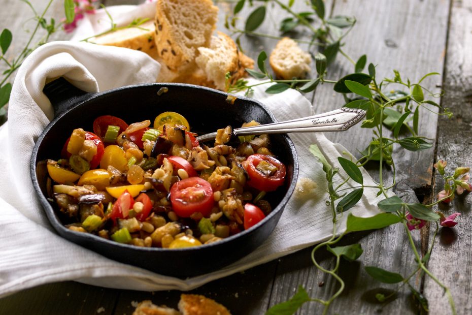 Caponata with a Greek Twist