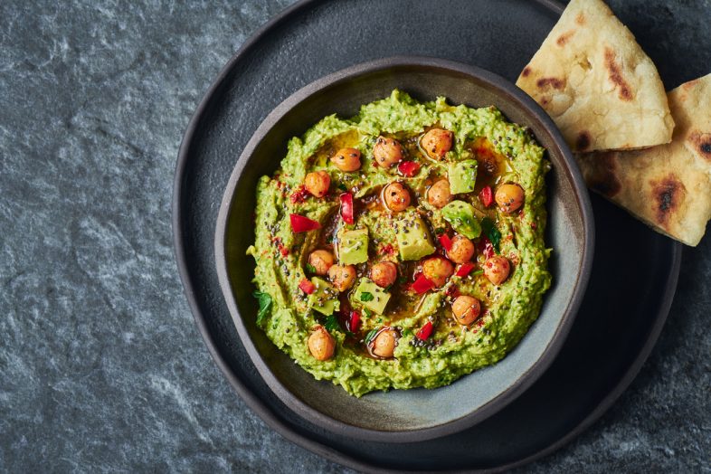 CHICKPEA AVOCADO HUMMUS Ikaria Diet