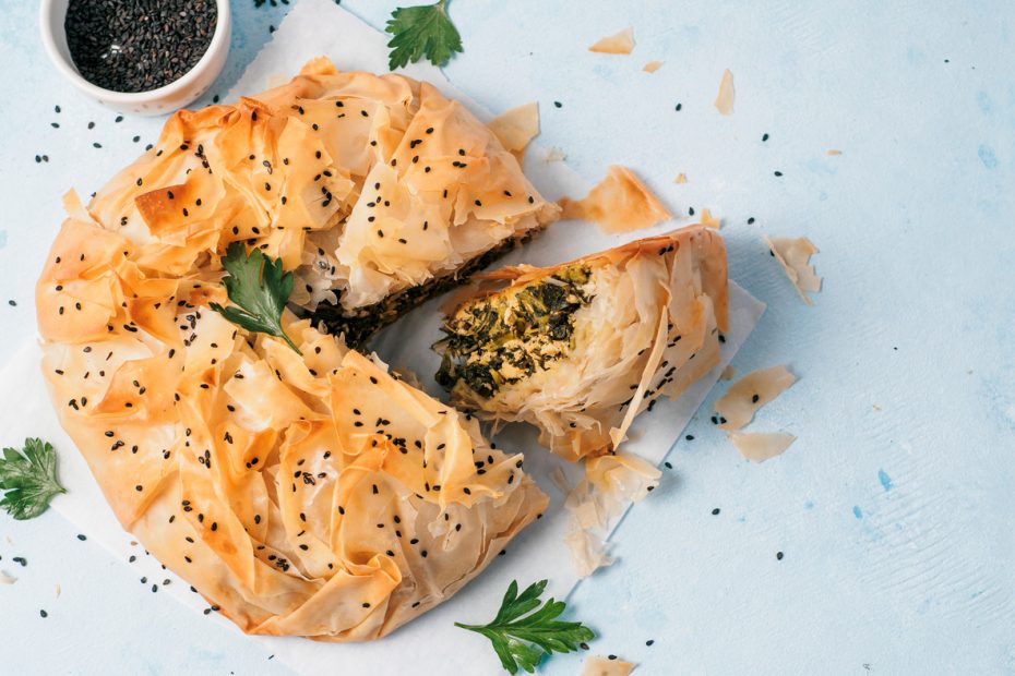 Vegan Spanakopita with Tofu