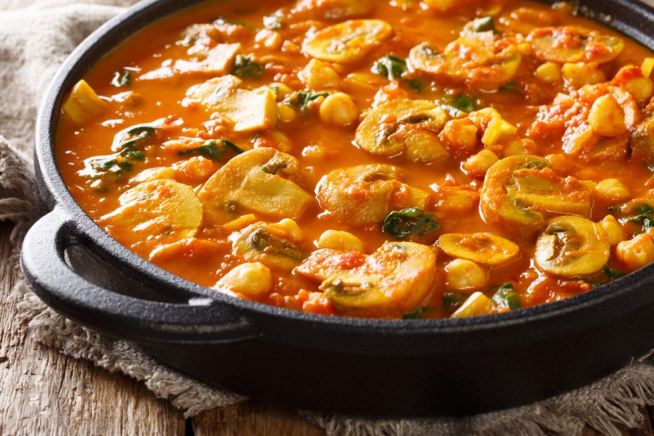Ikaria-Inspired Mushroom and Chickpea Stew | The Ikaria Diet