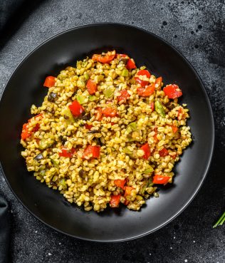 VEGETABLE BULGUR PILAF