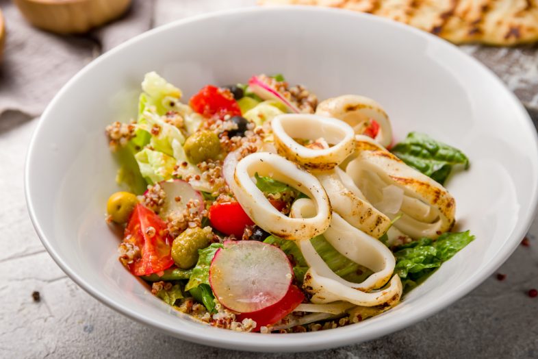 Calamari Salad Diane Kochilas
