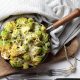 Romanesco cabbage au gratin.