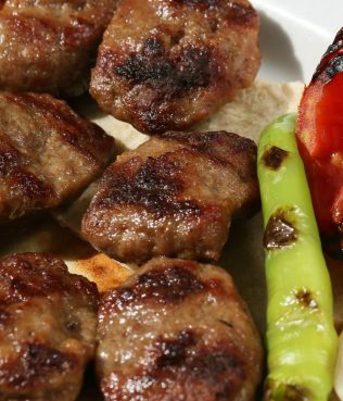 Homemade Pork Sausages from Cyprus - Sheftalies