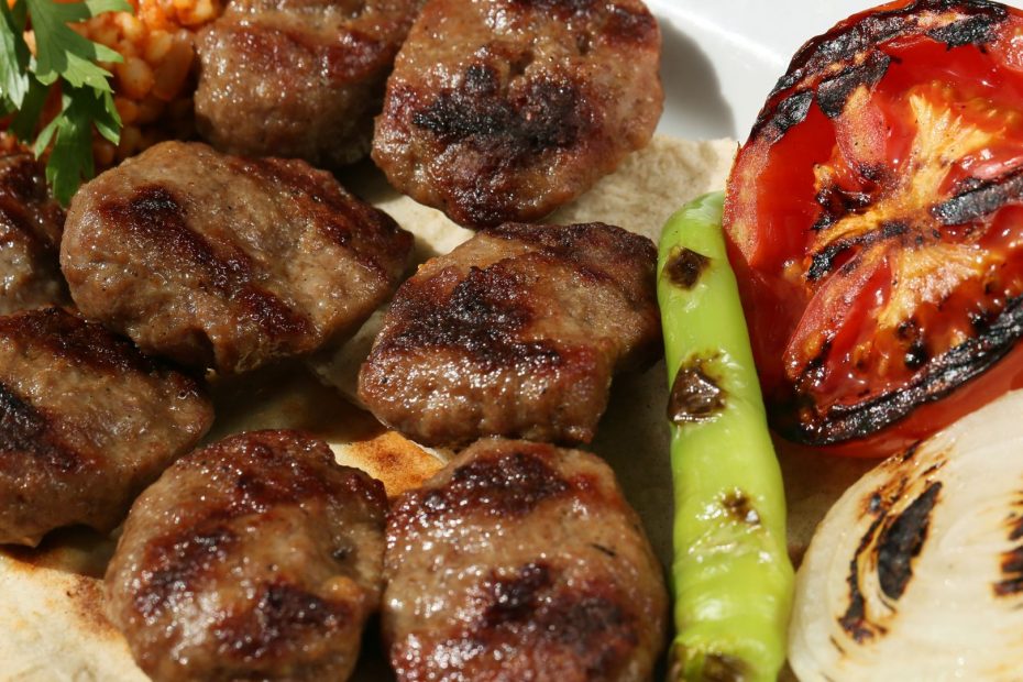 Homemade Pork Sausages from Cyprus - Sheftalies