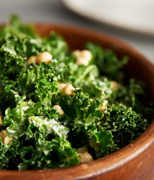 Kale Caesar With Greek Yogurt