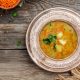 Spiced Carrot-Red Lentil soup