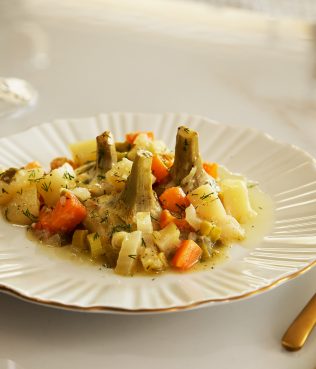 Artichokes A La Polita From My Greek Table