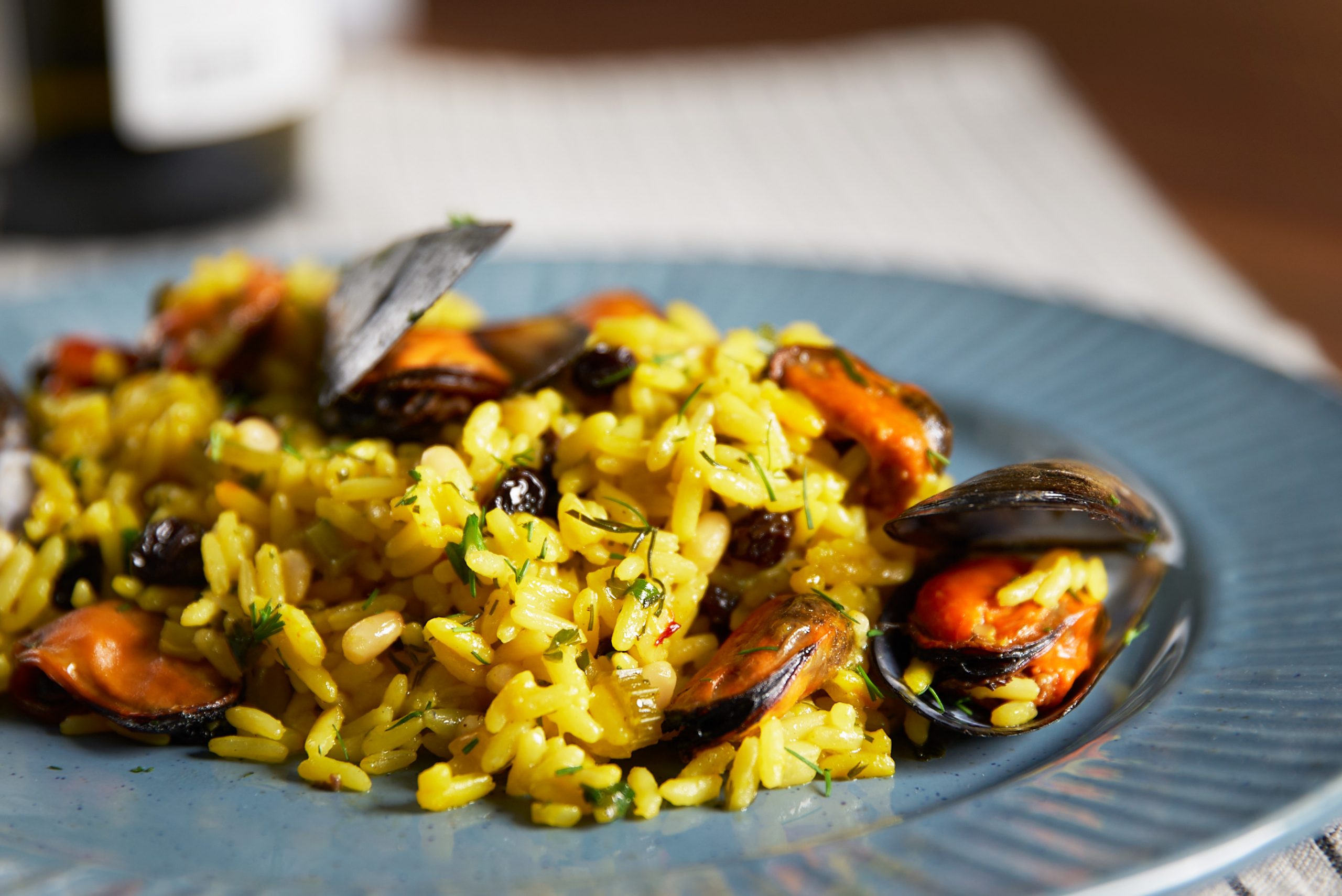 Mussel Pilaf Diane Kochilas