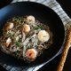 Chaos Cooking. Soba-noodles-with-tahini-and-shrimp