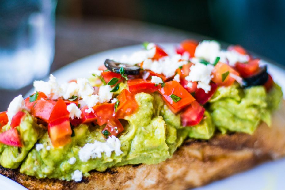 Greek - inspired avocado toast recipes