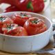 Recipe for Tomatoes Stuffed with Seafood by Diane Kochilas