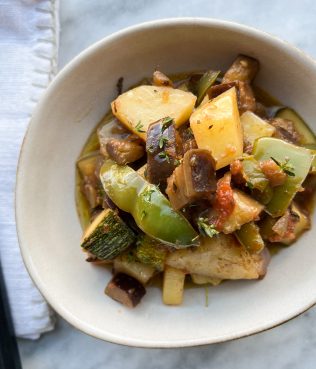 Summer Vegetable Stew from Ikaria
